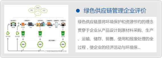 綠色供應鏈管理企業評價